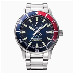 Orient 東方之星Divers 系列200M潛水藍色錶盤男士機械手錶  RE-AU0306L00B