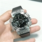 Casio G-SHOCK 110 系列油漬搖滾不鏽鋼錶圈指針數碼手錶 GM-110GC-1A