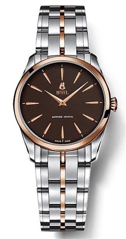 Borel 依波路復古系列女士石英不鏽鋼手錶 LBR906-8829#