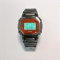 Casio G-SHOCK 5600 系列 黃昏海灘搶眼反射玻璃半透明灰色數碼手錶 DW-5600TLS-8