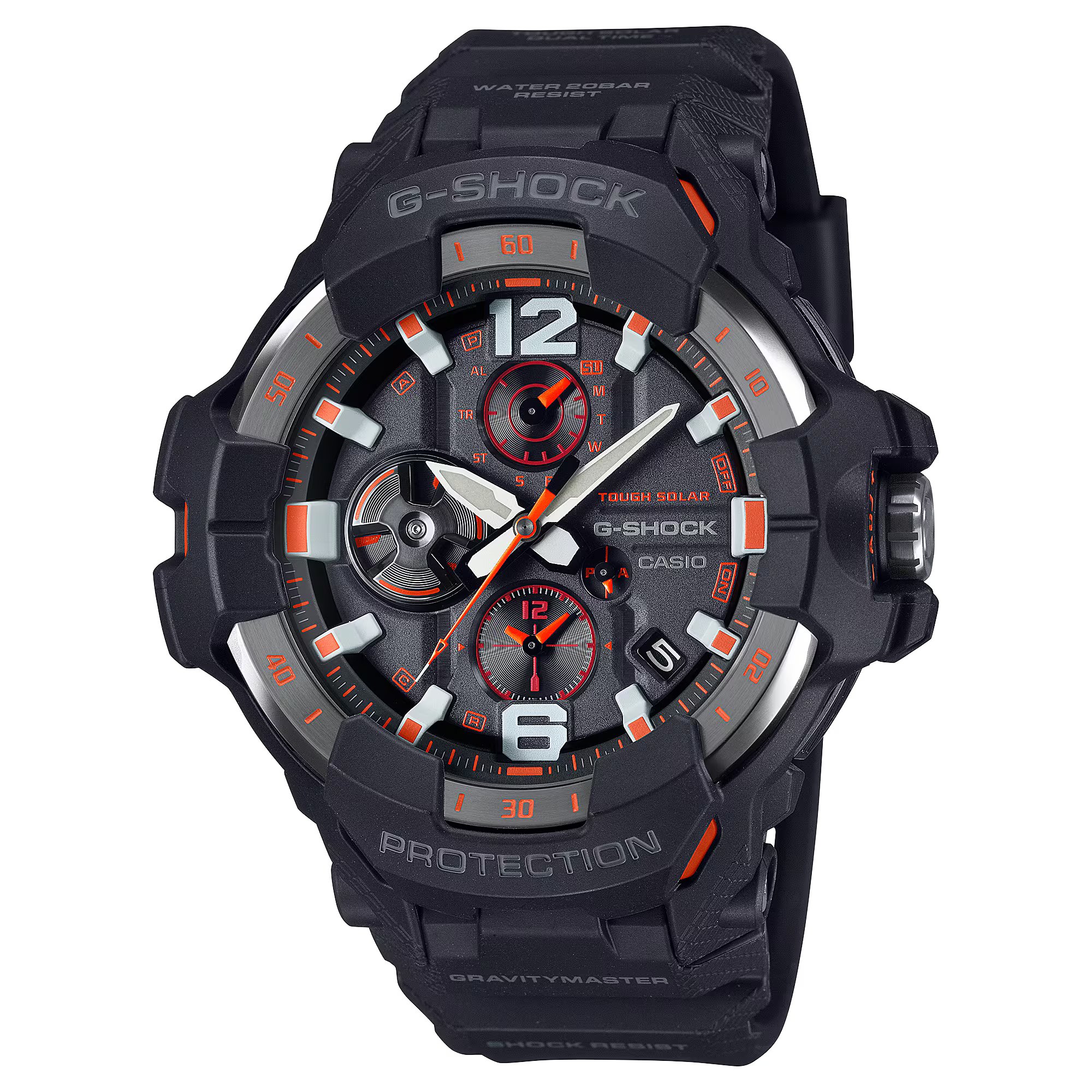 Casio G-SHOCK MASTER OF G - AIR系列 GRAVITYMASTER 飛行歷險之旅太陽能手錶 GR-B300-1A4