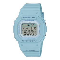 Casio G-SHOCK G-LIDE 藍色滑浪愛好者潮汐月相功能女士運動手錶 GLX-S5600-2