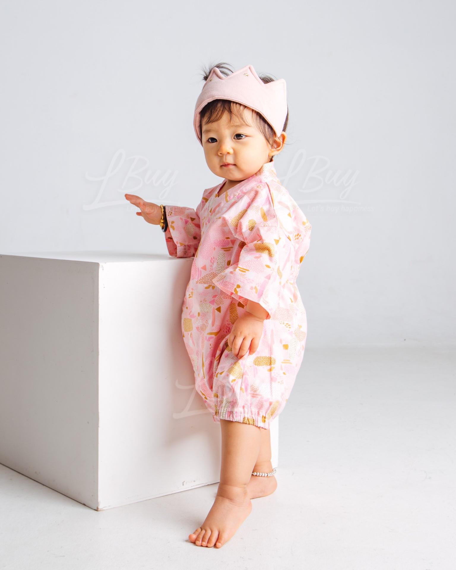 Baby kimono - Pink Sweetie