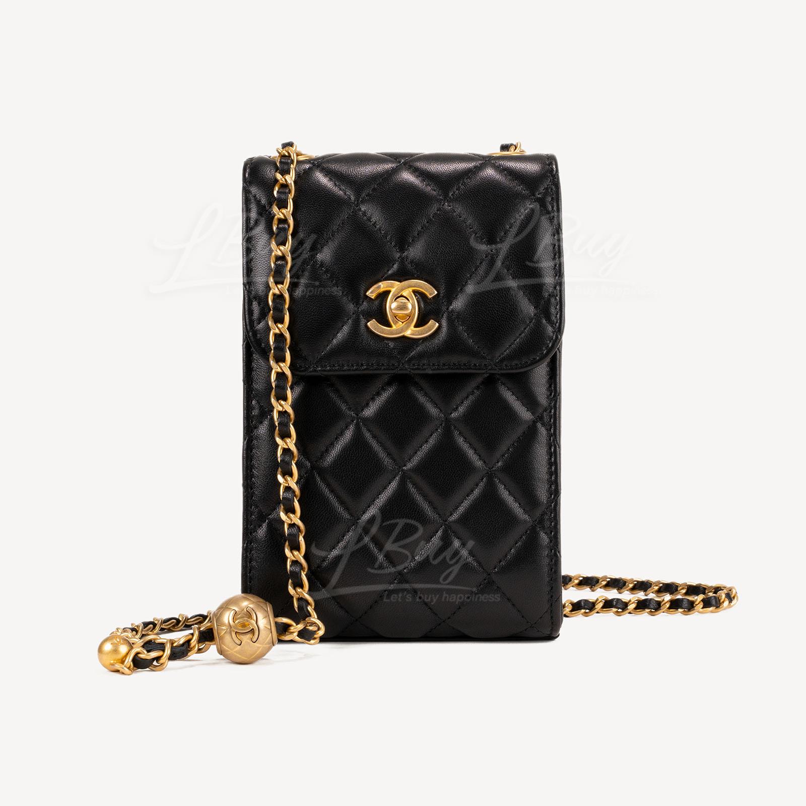 Chanel Phone Holder with Chain AP1448