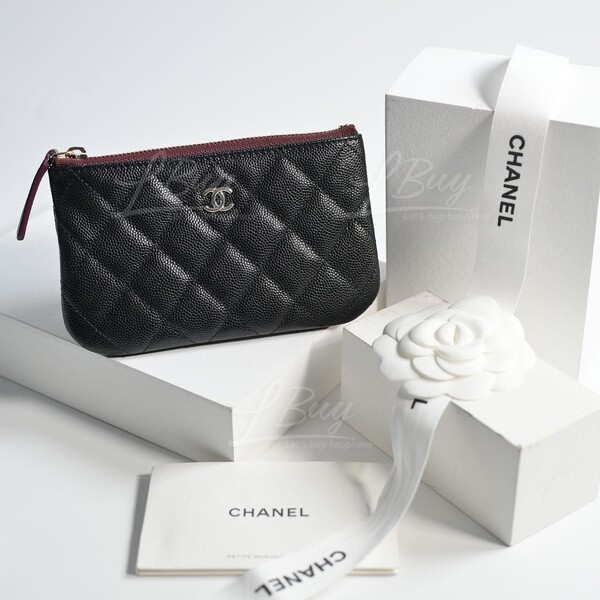 Chanel Classic Pouch Mini A82365 Black
