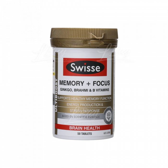 SWISSE MEMORY + FOCUS 50PCS
