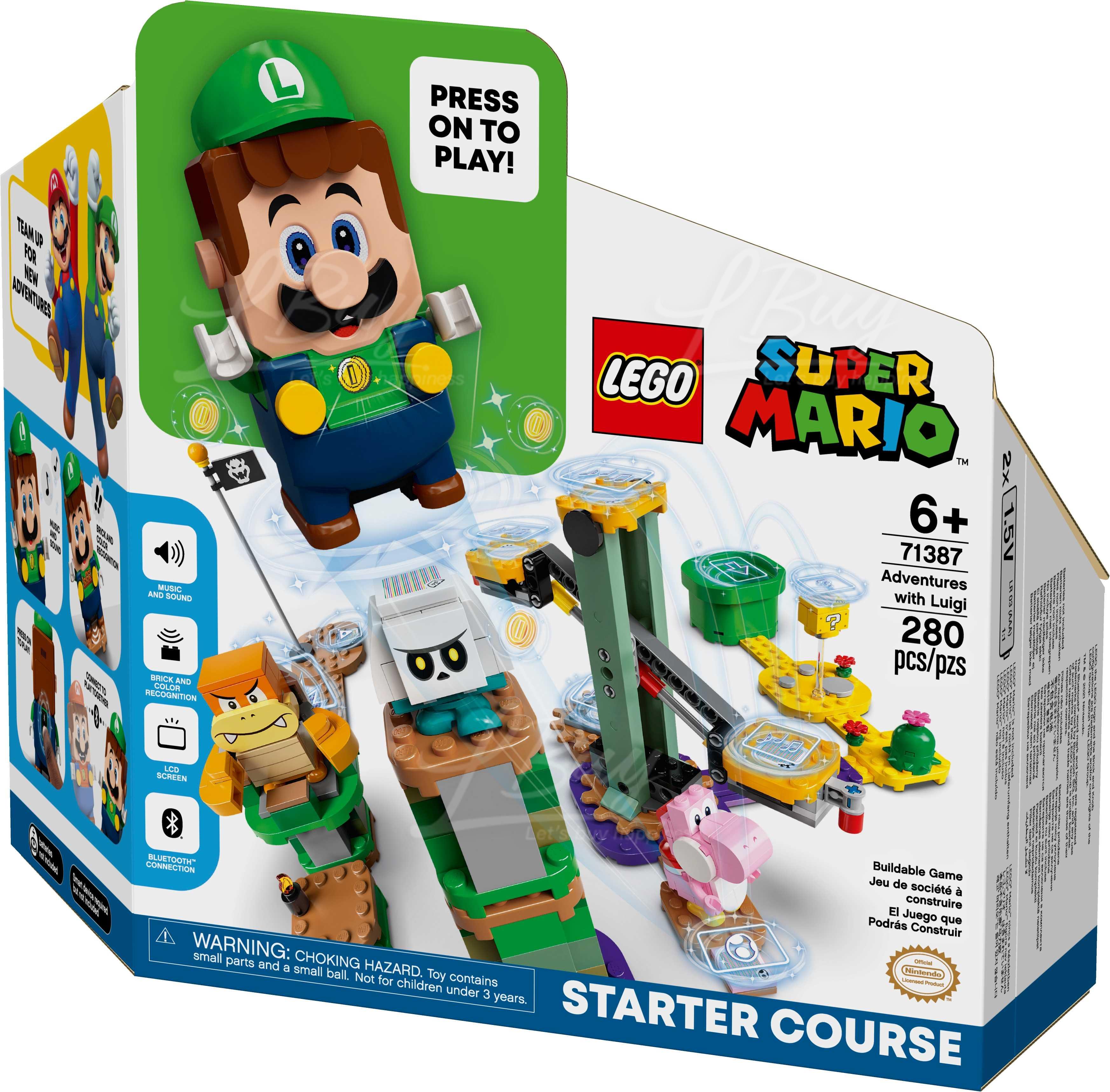 LEGO 71387 Super Mario™ Adventures with Luigi Starter Course 6+
