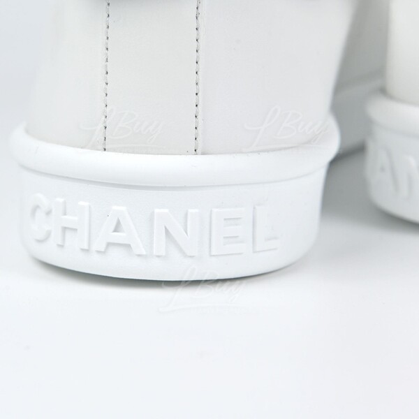 Chanel sneakers with on sale bow