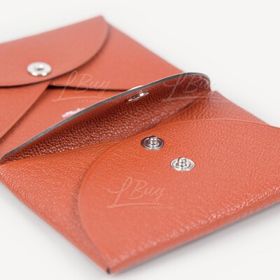 Hermes Calvi Duo Orange Card Wallet [New] for Sale in Fremont, CA - OfferUp