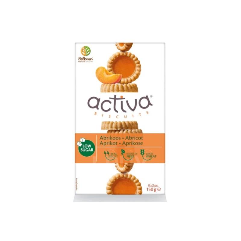 低糖帶纖維無添加獨立包裝杏脯果醬全麥餅乾150g
