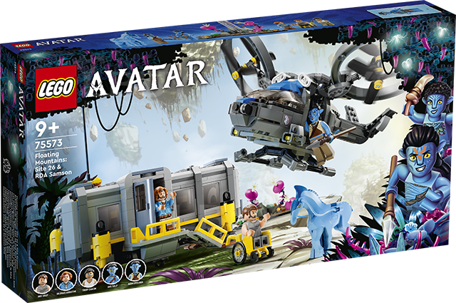 LEGO 75573 Avatar 阿凡達 Floating Mountains: Site 26 & RDA Samson 9+