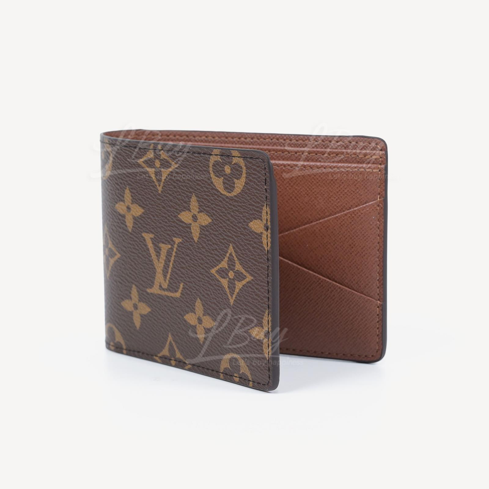 LOUIS VUITTON LV Multiple Wallet Short Wallet M60895 Monogram Brown