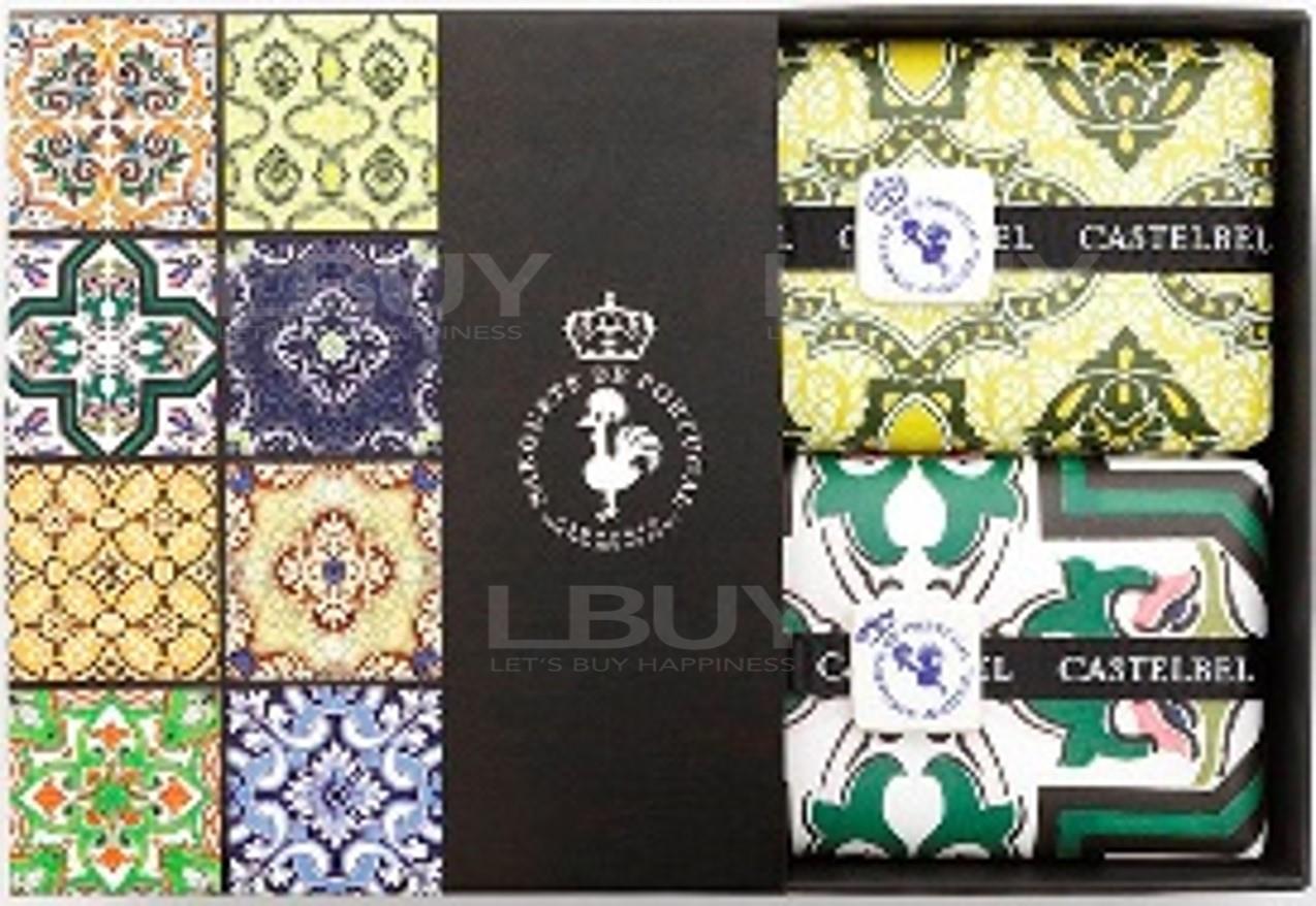 Castelbel Tile 2x200g Soap Gift Set - Olive&Cilantro