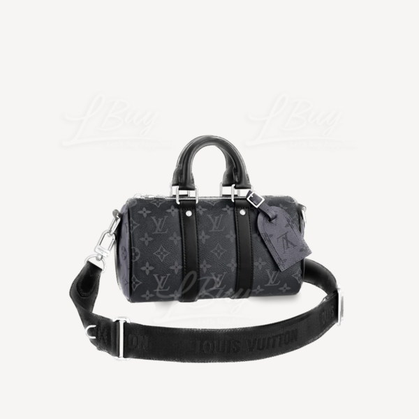 Louis Vuitton Keepall Clutch Blown Up 25 Silver in Metal with  Palladium-tone - US