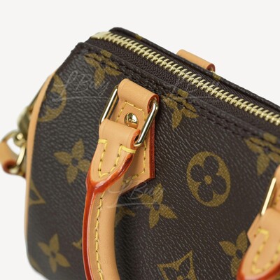 Louis Vuitton Speedy Nano Leather Crossbody Bag (Shoulder bags