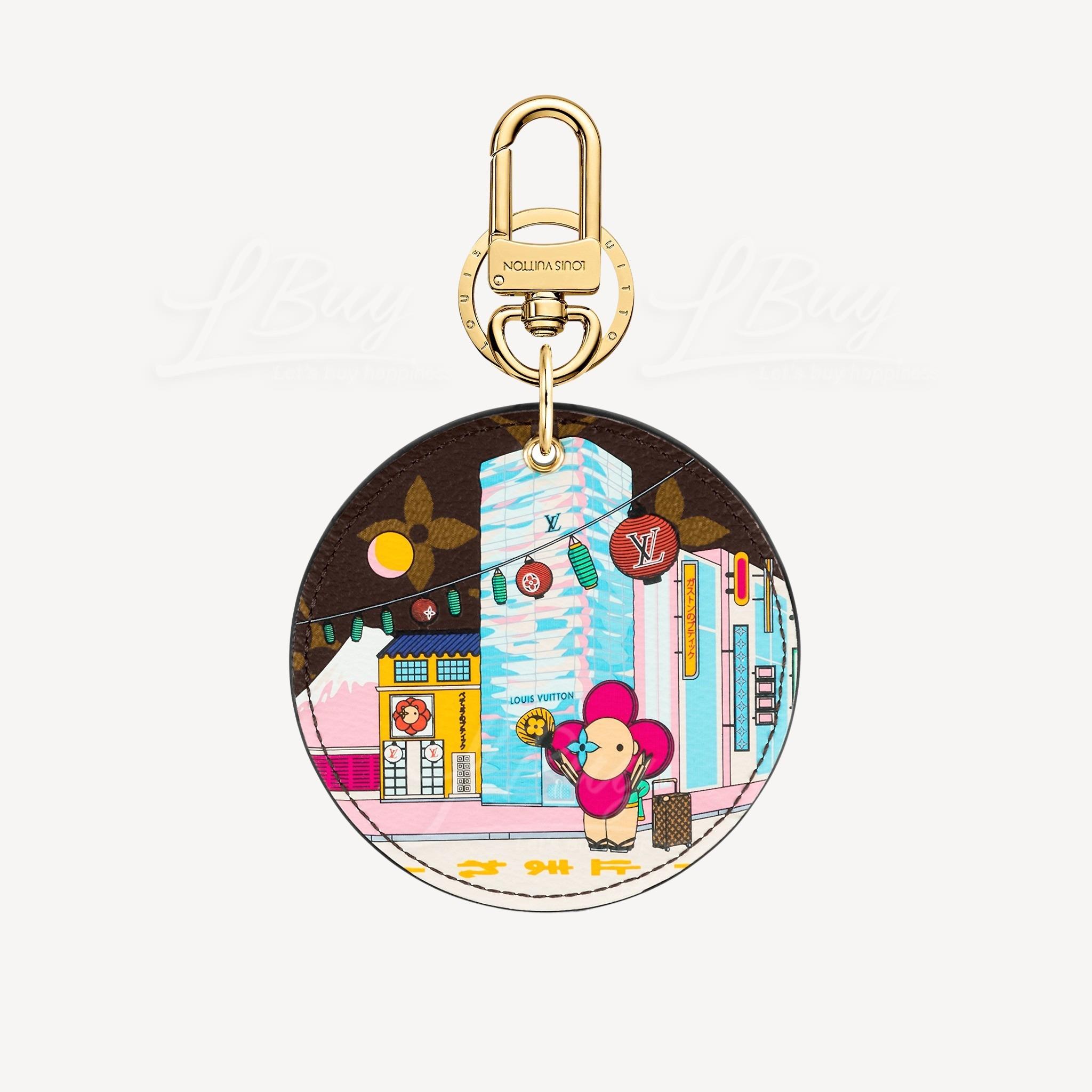 LOUIS VUITTON LV Illustre Xmas Tokyo Mascot Vivienne Bag Charm and