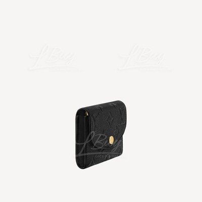 Louis Vuitton Rosalie Coin Purse M81455 Black 