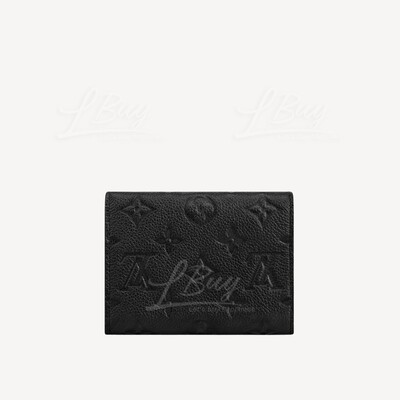 Louis Vuitton Victorine Wallet Wine Monogram Empreinte
