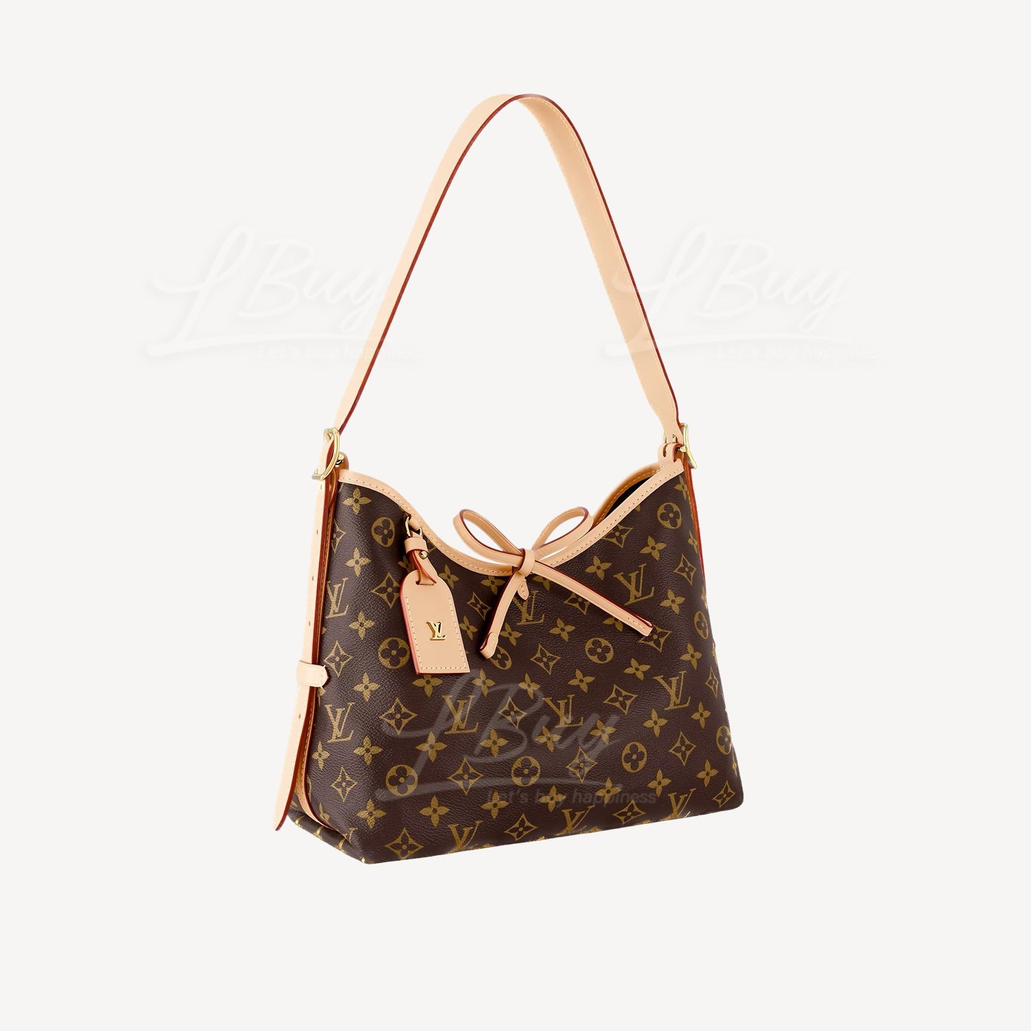 M46203 Louis Vuitton Monogram Canvas CarryAll PM Handbag