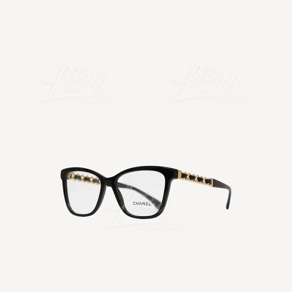 CHANEL Unisex Square Eyeglasses