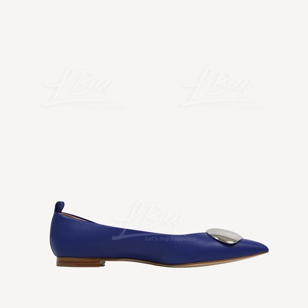 Rupert Sanderson Rupert Sanderson Claudette Navy with Sliver Nappa