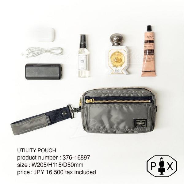 PORTER-Porter Px Tanker Utility Pouch With Strap Grey