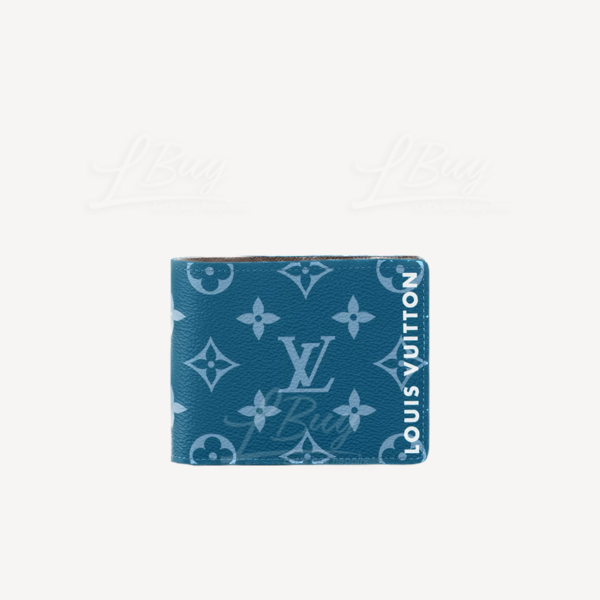 Louis Vuitton Slender Wallet M82798 Atlantic Blue 