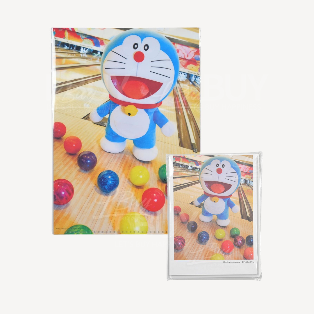 多啦A夢展 京都2021 蜷川實花限定便條紙及文件夾 A4 FILE 套裝  各1件