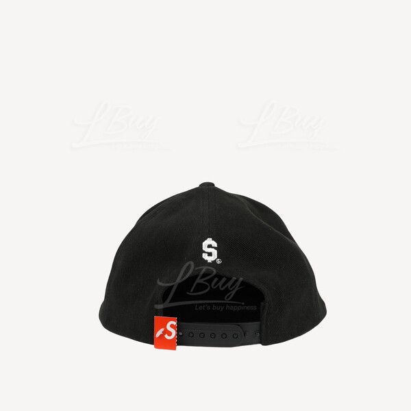 Supreme-Supreme Twill Patch 5-Panel Cap帽黑色