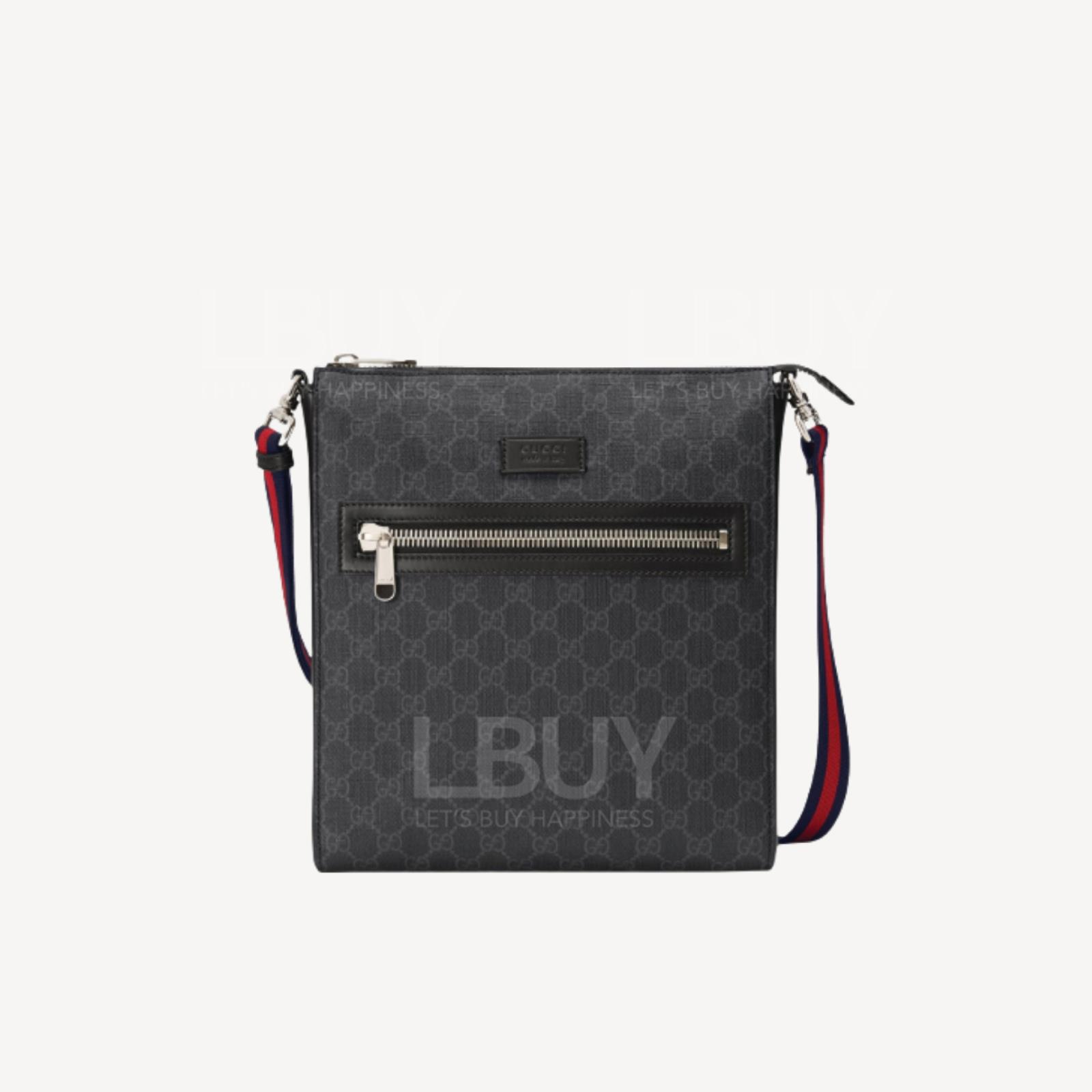 GUCCI GG Black Small Messenger Bag 523599