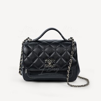 Chanel Business Affinity Small Size Black Flap Bag A93749