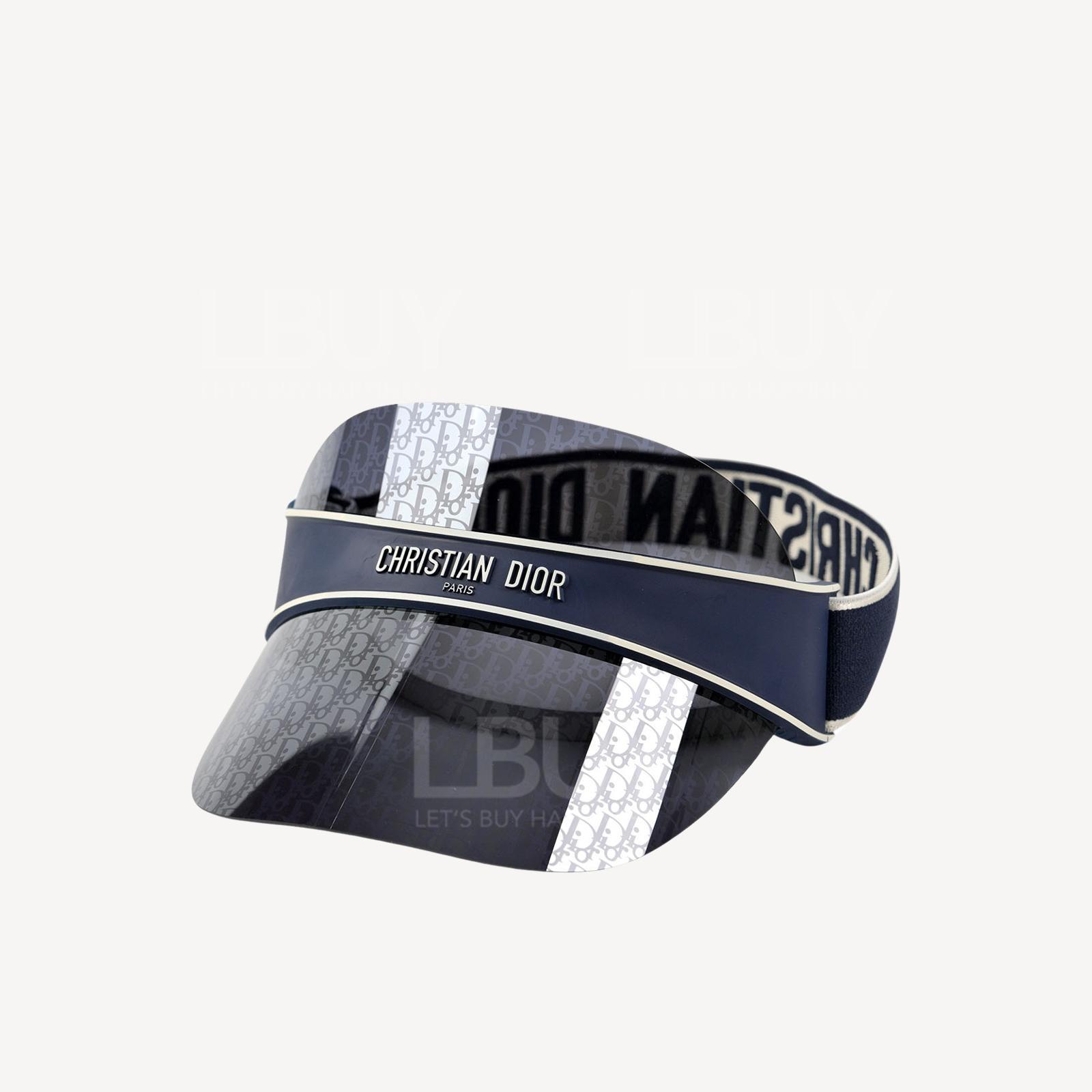 Dior Oblique 藍色太陽帽