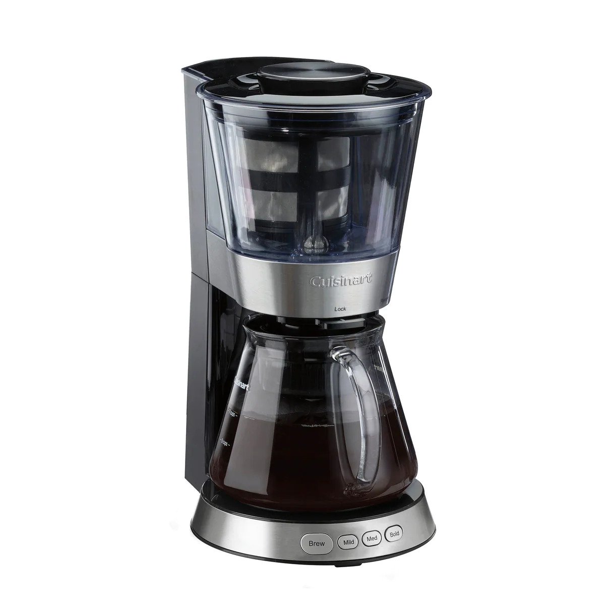 cuisinart dcb 10 automatic cold brew coffeemaker silver