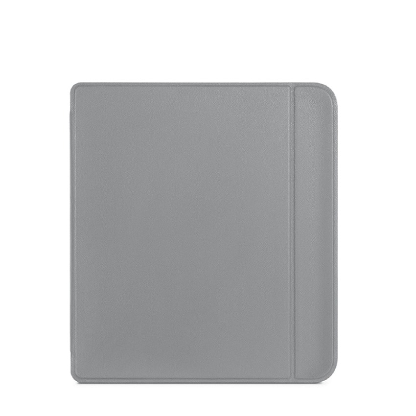 Kobo Libra 2 White Bundle with Steel Gray SleepCover and AC