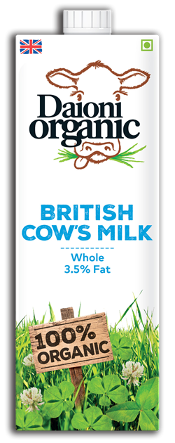 Daioni Organic Cows Milk (Whole) 1L