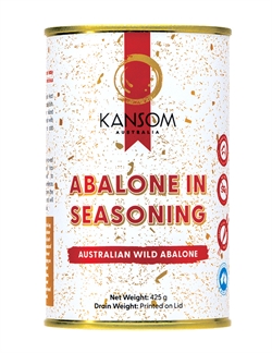Kansom Abalone in Seasoning 2P (140g, 1 can 2 pcs)