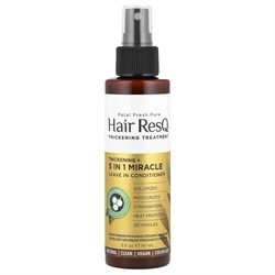 Petal Fresh Hair ResQ Thickening + 5 in 1 Miracle Leave In Conditioner 5oz