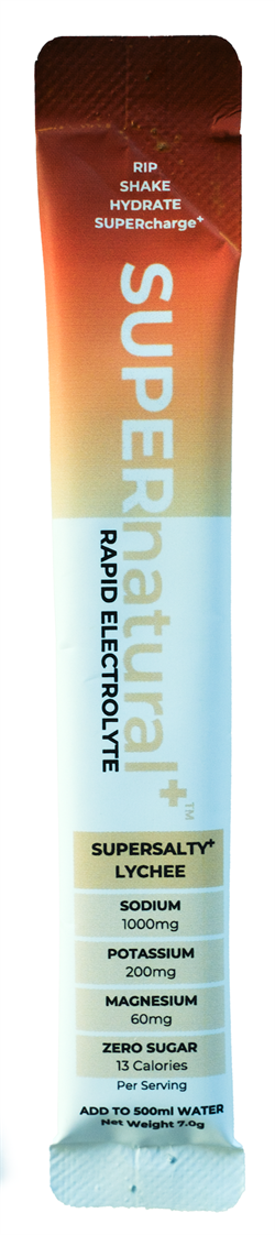 SUPERnatural RAPID ELECTROLYTES Lychee Single Sachet