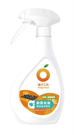 橘子工天然廚房爐具專用清潔劑(二用噴槍) 480ml