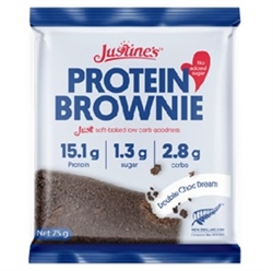 Justine's 雙重巧克力夢幻蛋白布朗尼 75g [試食價]