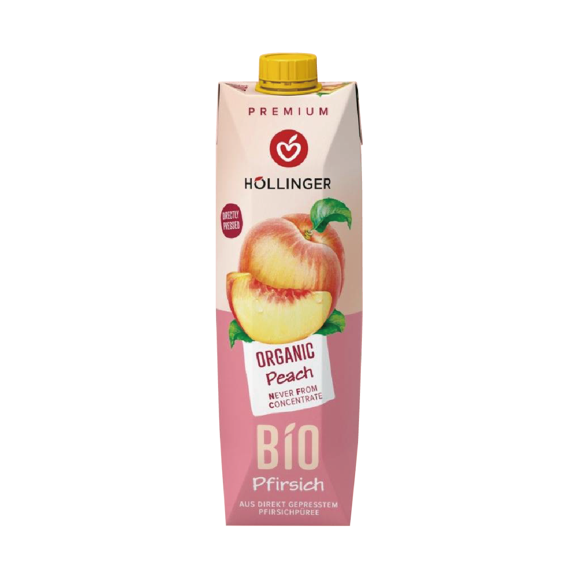 Höllinger Organic Peach Juice 1L