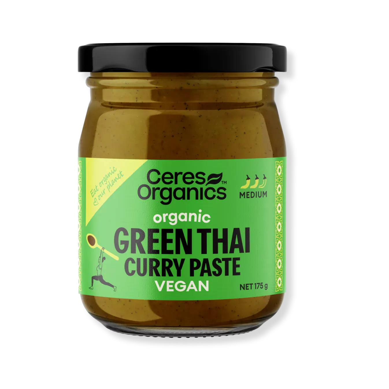 Ceres Organics Organic Green Thai Curry Paste 175g