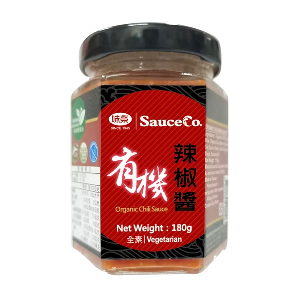 味荣有机辣椒酱180g