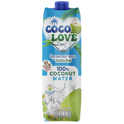 Cocolove 100% Coconut Water 1L