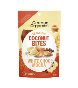 Ceres Organics Organic Coconut Bites - White Choc Mocha 60g