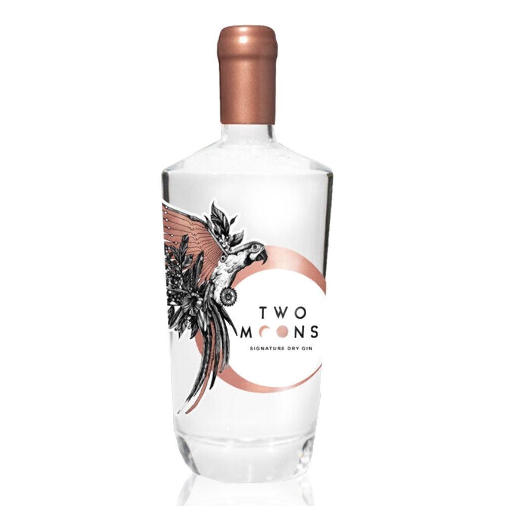 Two Moons Signature Dry Gin Gift Box  (700ml)
