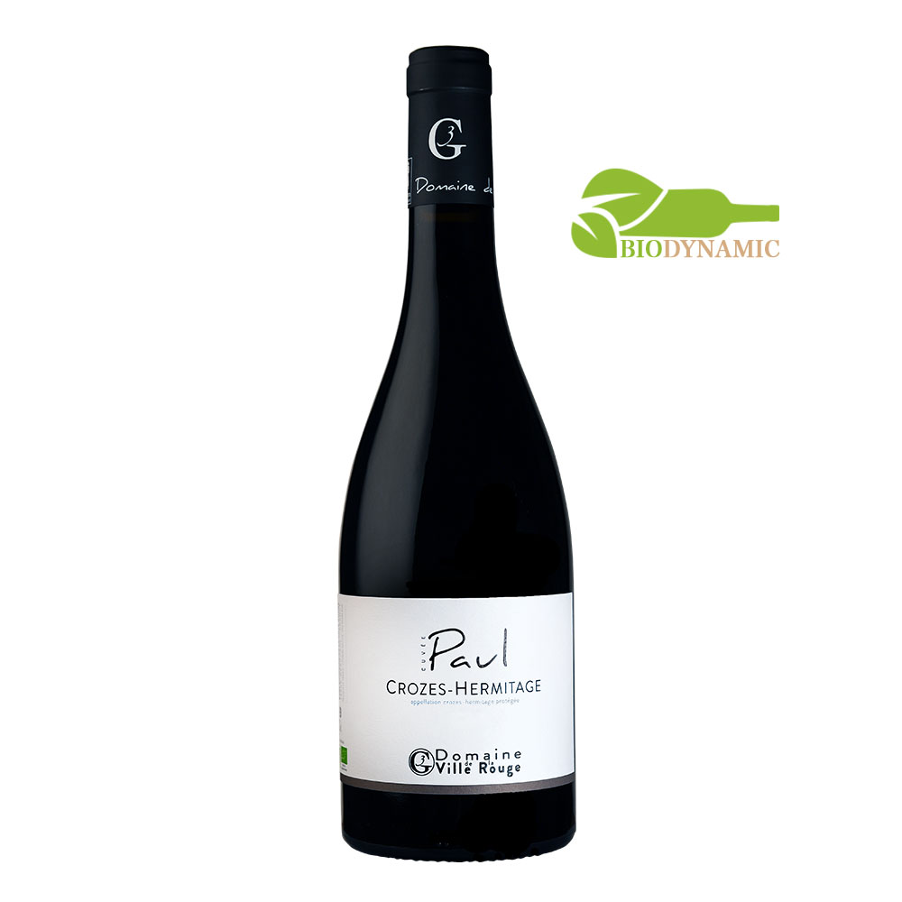 Domaine de la Ville Rouge Crozes Hermitage Rouge Cuvee Paul 2017 (750ml) *Bio-dynamic Wine