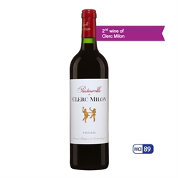Pastourelle de Clerc Milon, Pauillac AOC 2016 (750ml) - 2nd wine of Ch. Clerc Milon (5th GCC)