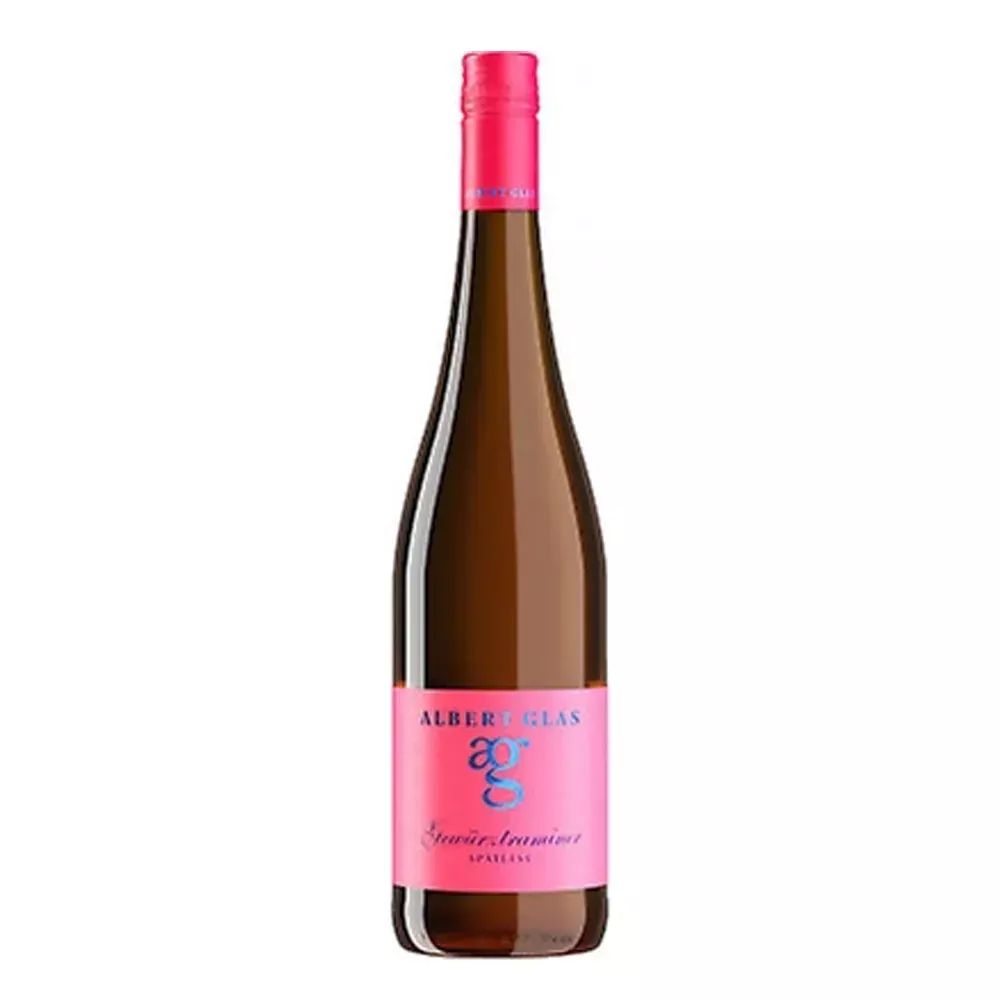 Albert Glas Gewurztraminer Spatlese Pink Label  2023 (750ml)