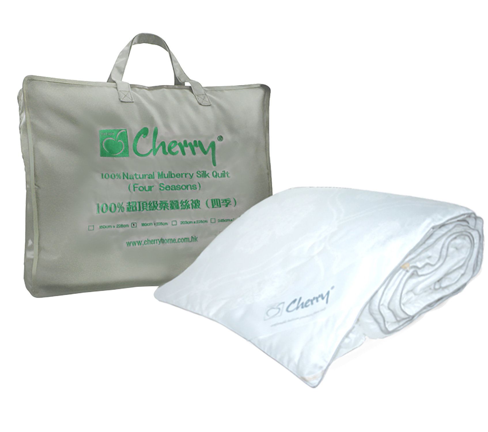 100%超頂級桑蠶絲被(四季)